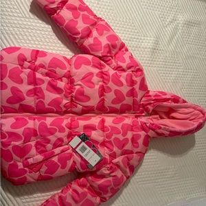 New girls snow bibs with jacket! Brand new but took tags off